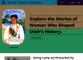 Utahwomenshistory.org thumbnail