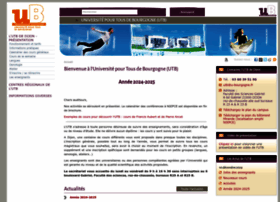 Utb.u-bourgogne.fr thumbnail