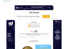 Utcfaucet.xyz thumbnail Utcfaucet.xyz thumbnail