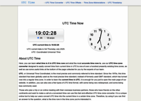 Utctime.net thumbnail