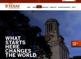 Utexas.edu thumbnail