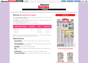 Utusanborneo.newspaperdirect.com thumbnail