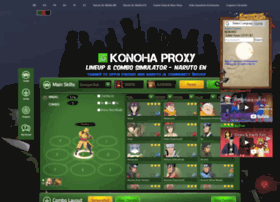 Novo Site de Combo - Konoha Proxy 