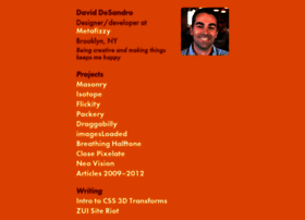 V3.desandro.com thumbnail