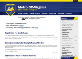 Vadcsoccerref.com thumbnail
