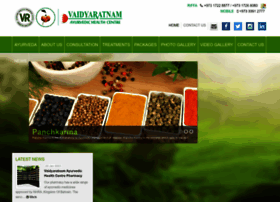 Vaidyaratnambh.com thumbnail