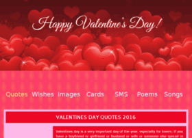 Valentinesdayquotescard.com thumbnail