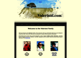 Valeriani.com thumbnail