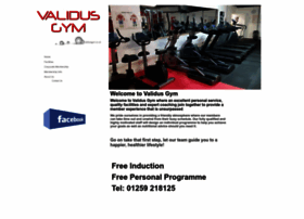 Validusgym.co.uk thumbnail Validusgym.co.uk thumbnail