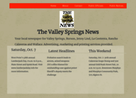 Valleyspringsnews.com thumbnail