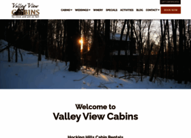 Valleyviewcabins.com thumbnail