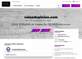 Valuedopinion.com thumbnail