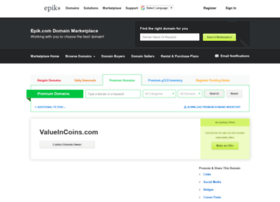 Valueincoins.com thumbnail