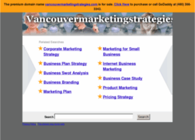 Vancouvermarketingstrategies.com thumbnail