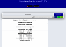 Vaporwavetextgenerator.com thumbnail