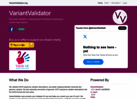 Variantvalidator.org thumbnail