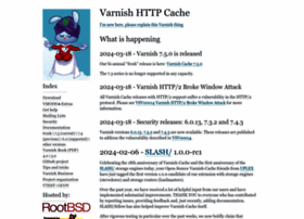Varnish-cache.org thumbnail