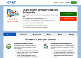 Vcardexport.com thumbnail