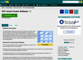 Vcf-vcard-creator-software.soft112.com thumbnail