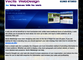 Vectis-webdesign.com thumbnail