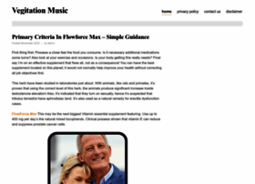 Vegitationmusic.com thumbnail
