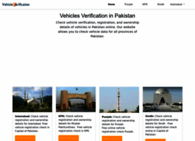 Vehicleverification.pk thumbnail