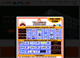 Velammal.edu.in thumbnail