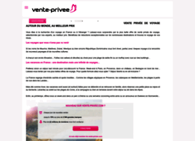 Vente-privee-voyage.com thumbnail