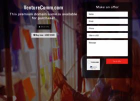 Venturecomm.com thumbnail