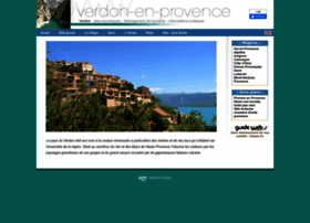 Verdon-en-provence.com thumbnail