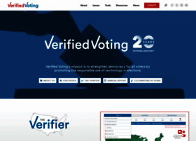 Verifiedvoting.org thumbnail