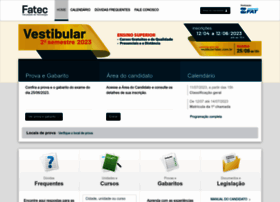 Vestibularfatec.com.br thumbnail