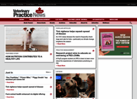 Veterinarypracticenews.ca thumbnail