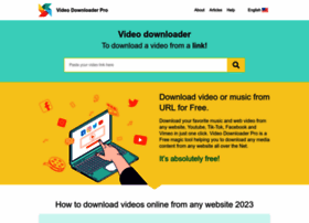 Videodownloaderpro.net thumbnail