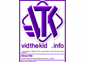 Vidthekid.info thumbnail