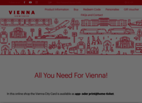 Viennacitycard.at thumbnail