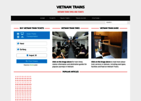 Vietnamtraintickets.info thumbnail