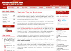 Vietnamvisaform.com.au thumbnail