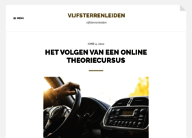 Vijfsterrenleiden.nl thumbnail