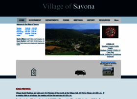 Villageofsavona.com thumbnail