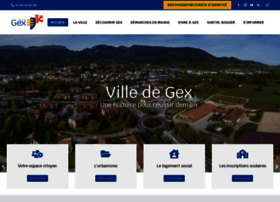 Ville-gex.fr thumbnail