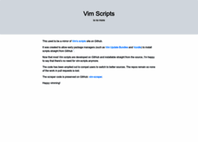 Vim-scripts.org thumbnail
