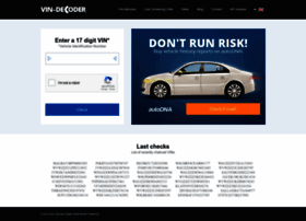 Vin-decoder.com thumbnail