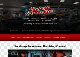 Vintagecorvettes.com thumbnail