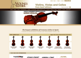 Violinesdeluthier.com thumbnail