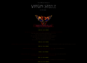 Virgin-steele.com thumbnail