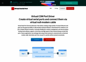 Virtual-serial-port.org thumbnail