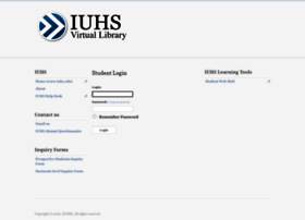 Virtuallibrary.iuhs.edu thumbnail