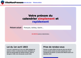 Vitemonprenom.com thumbnail
