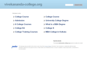 Vivekananda-college.org thumbnail
